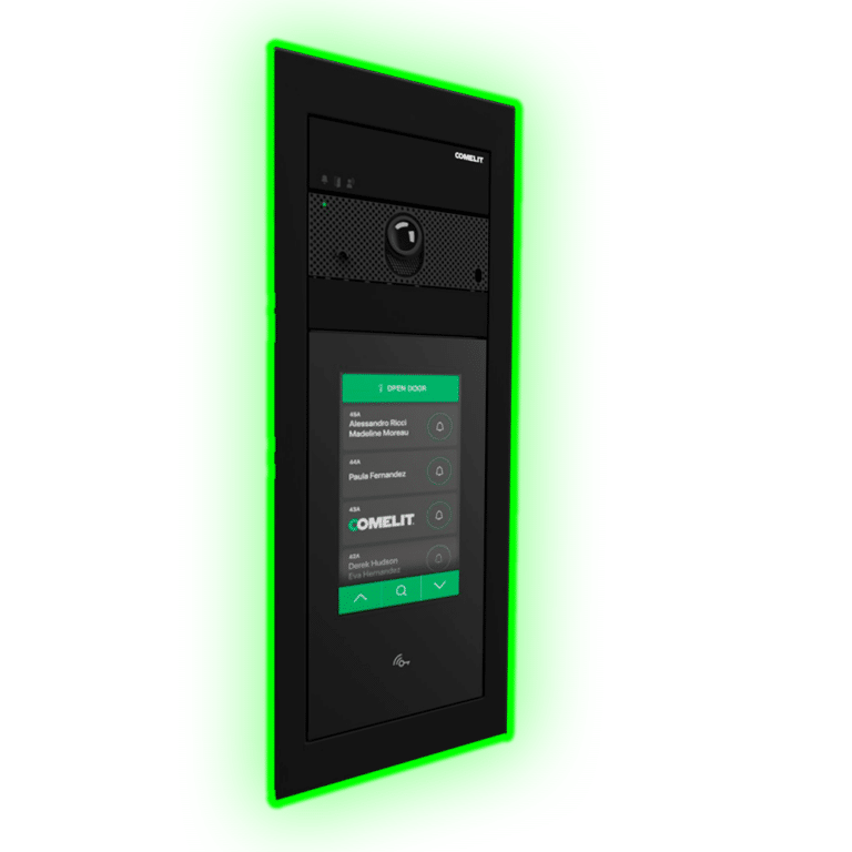 Botoneira Produto comelit ultra touch